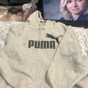 Puma hoodie size large